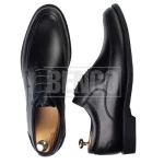 کفش چرمی مردانه C6 جفت پا مشکی