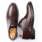 کفش چرمی مردانه مدل نیرو دریایی - تصویر 3