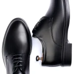 کفش چرمی مردانه مدل نیرو دریایی - تصویر 4