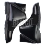 نیم بوت چرمی مردانه V2 بیسکو جفت پا مشکی