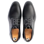 کفش چرمی مردانه Z4 جفت شده رنگ مشکی