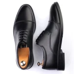 کفش چرمی مردانه فریتا رنگ مشکی