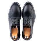 کفش چرمی مردانه نایس جفت شده مشکی