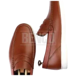 کالج چرمی مردانه کاج - تصویر 7