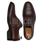 کفش چرمی مردانه M2 سنگی - تصویر 2