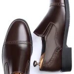 کفش چرمی مردانه کارلوس - تصویر 5