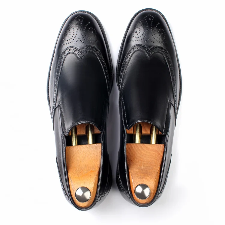 Gustav-Black1 کفش چرمی مردانه گوستاو - تصویر 1