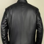 کاپشن چرمی مردانه مدل ژولیت مشکی - تصویر 5