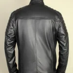 کاپشن چرمی مردانه مدل ژولیو مشکی - تصویر 6