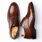 کفش چرمی مردانه توکیو - تصویر 2